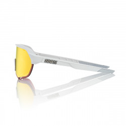 Lunettes solaires S2 Soft Tact Off White Hiper Red Multilayer mirror