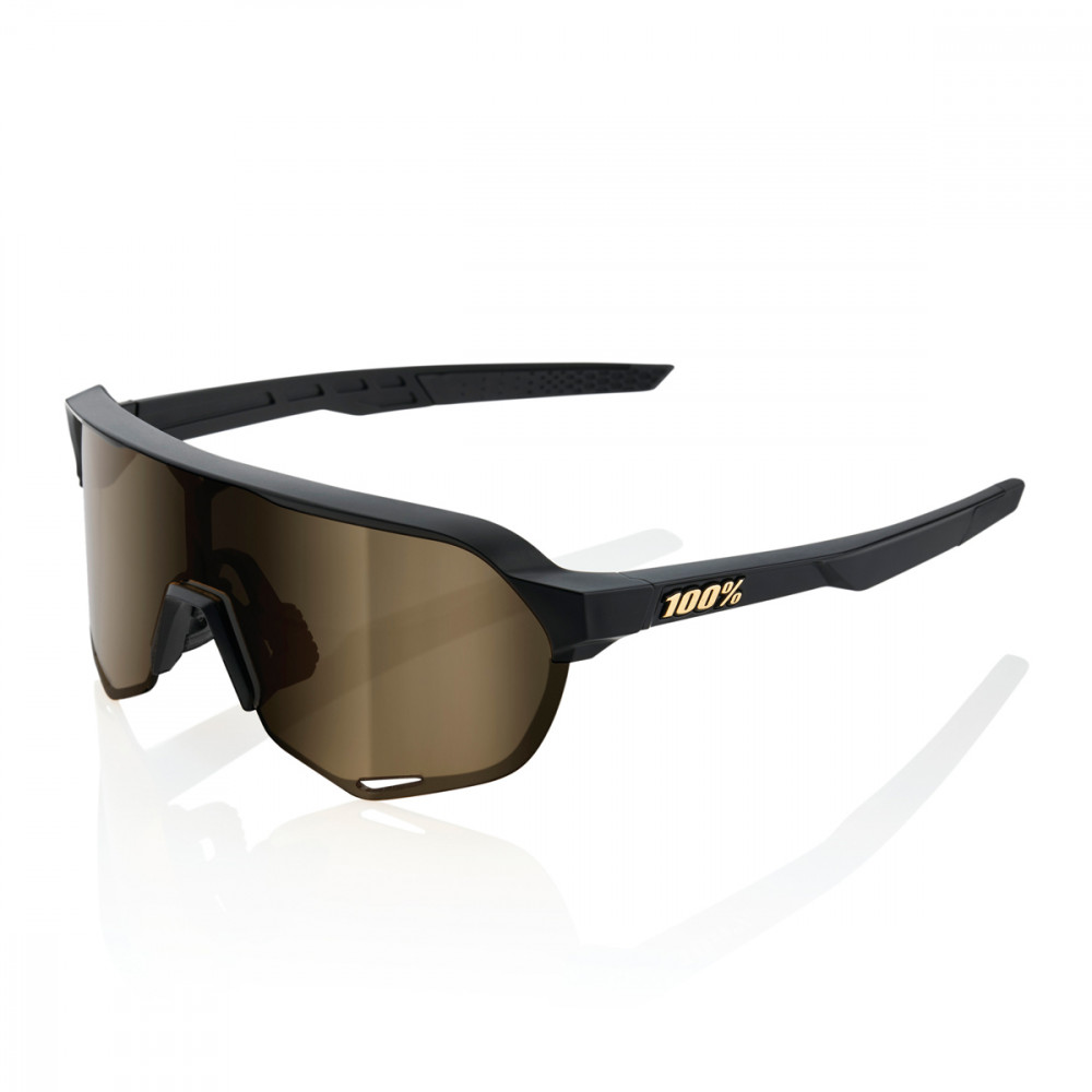 Lunettes solaires S2 Matte Black Soft Gold Lens