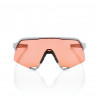 Lunettes solaires S3 Soft Tact Stone Grey Hiper Coral Lens