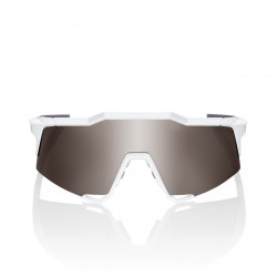 Lunettes solaires SPEEDCRAFT Matte White Hiper Silver Mirror Lens