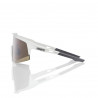 Lunettes solaires SPEEDCRAFT Matte White Hiper Silver Mirror Lens