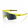 Lunettes solaires SPEEDCRAFT SL Soft Tact Banana Black Mirror lens