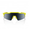 Lunettes solaires SPEEDCRAFT SL Soft Tact Banana Black Mirror lens