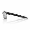 Lunettes solaires SPORTCOUPE Matte Black Hiper Silver Mirror lens