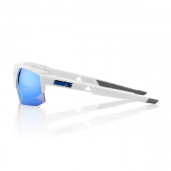 Lunette solaires SPEEDCOUPE Matte White Hiper Blue Multilayer Mirror
