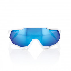 Lunette solaires SPEEDTRAP Matte White Hiper Blue Multilayer Mirror l