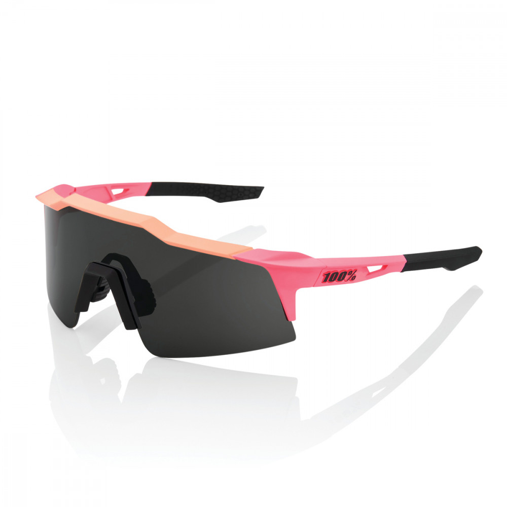 Lunettes solaires SPEEDCRAFT SL Matte Washed Out Neon Pink Smoke Lens