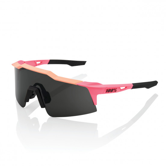 Lunettes solaires SPEEDCRAFT SL Matte Washed Out Neon Pink Smoke Lens
