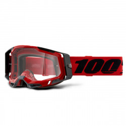 Masque RACECRAFT Red Clear Lens