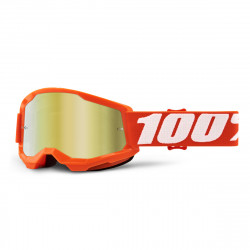 Masque STRATA Youth Orange Mirror Gold Lens