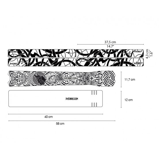 Sticker de cadre Ebike Viking