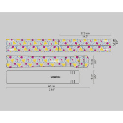 Sticker de cadre Bel Air White