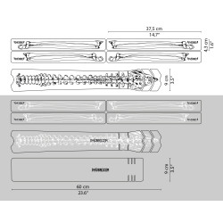 Sticker de cadre Bones