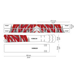 Sticker de cadre Countries Canada Flag