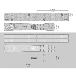 Sticker de cadre Dia de Muertos