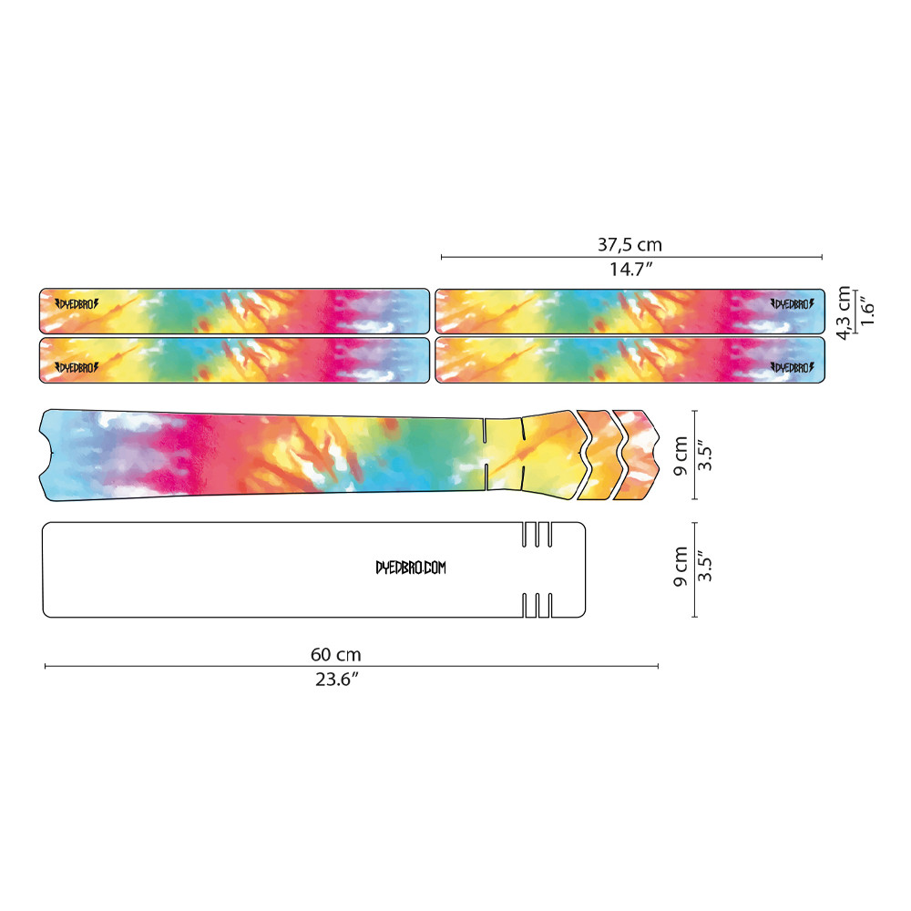 Sticker de cadre Ty Dye Colors