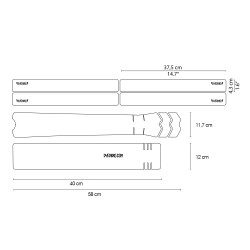 Sticker de cadre Ebike Clear