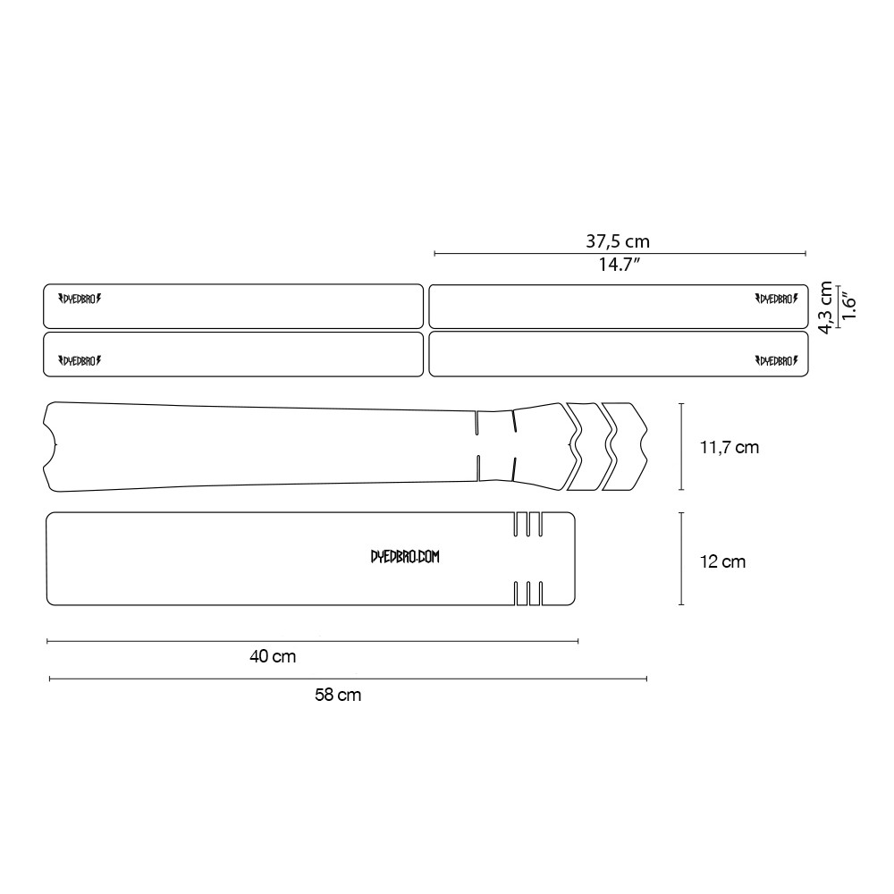 Sticker de cadre Ebike Clear