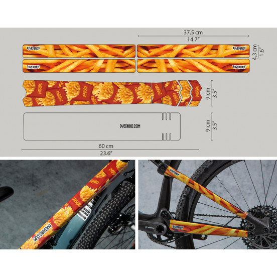 Sticker de cadre French Fries