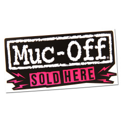 Sticker de vitrine Muc off