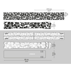 Sticker de cadre Hawaiian Flowers