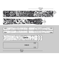 Sticker de cadre Maori