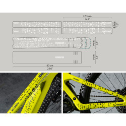 Sticker de cadre Matrix