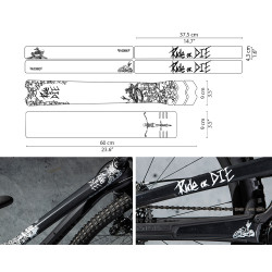Sticker de cadre Ride or Die