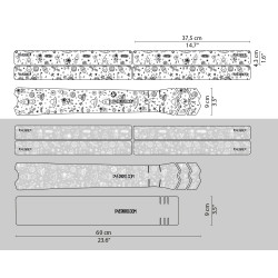 Sticker de cadre Space Trip