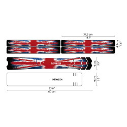 Sticker de cadre Country UK Flag