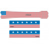 Sticker de cadre American Flag Color