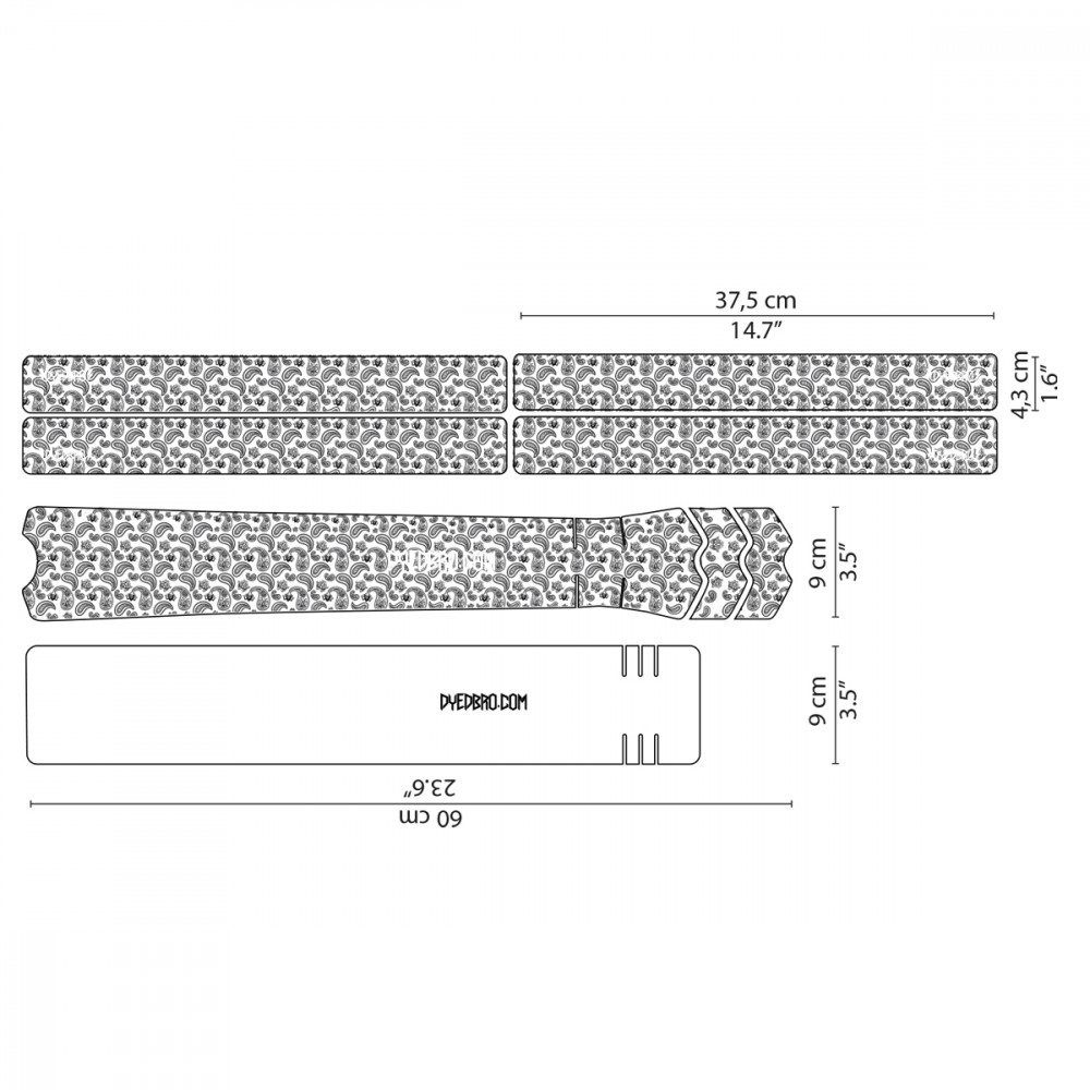 Sticker de cadre Bandanas