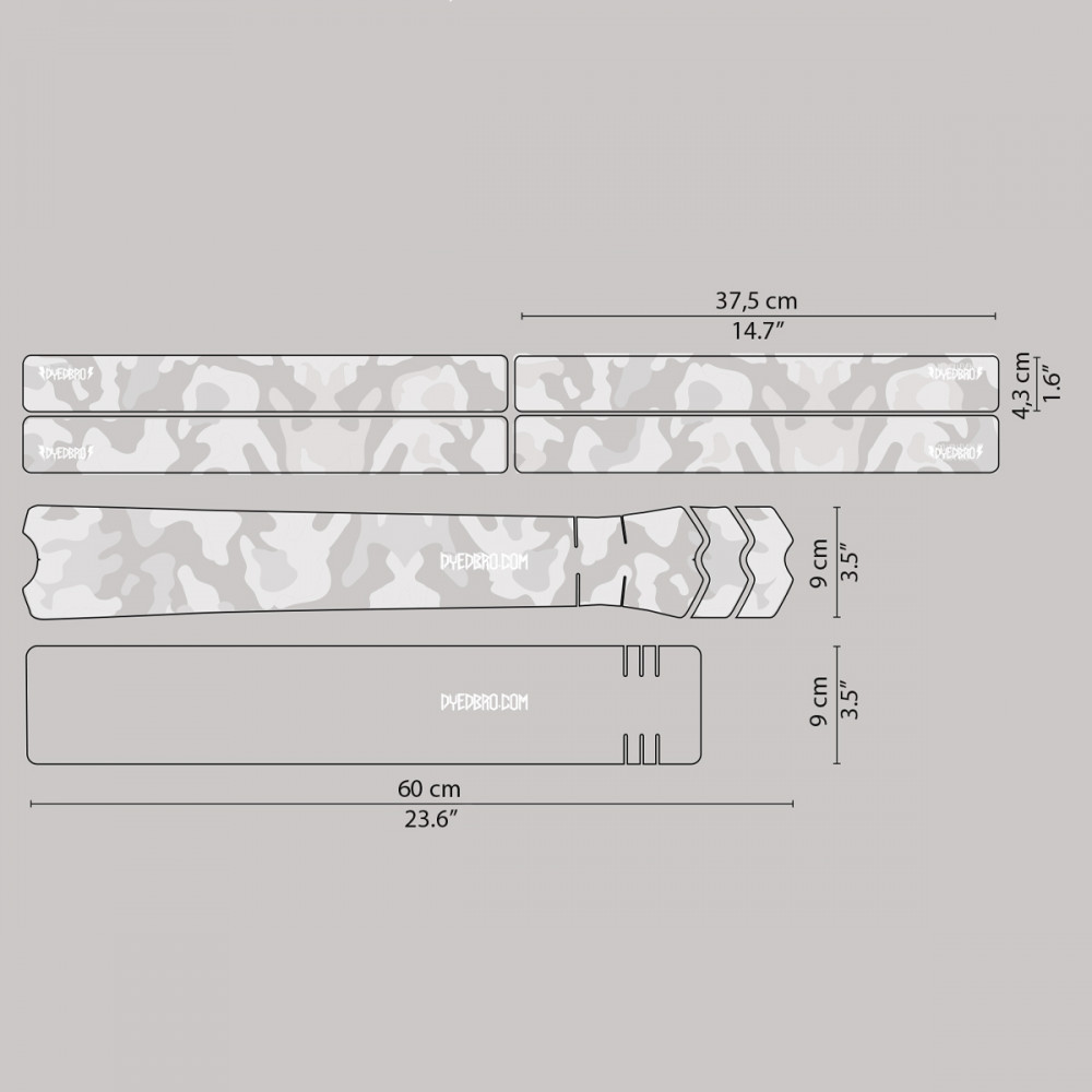 Sticker de cadre Camo