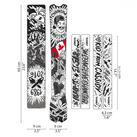 Sticker de cadre Andes Pacifico