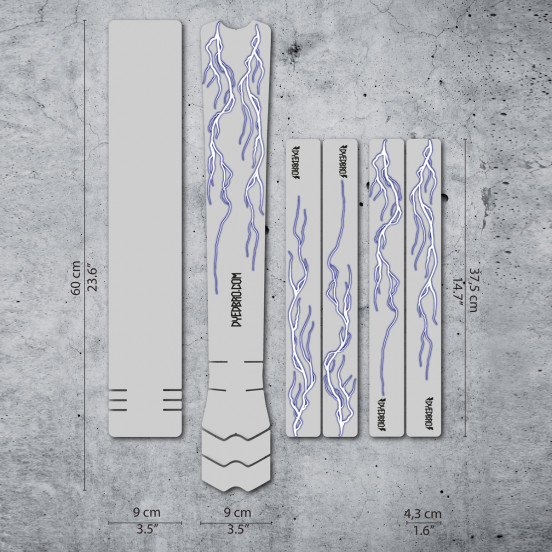Sticker de cadre Ebike Eclair