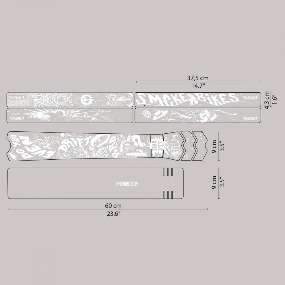 Sticker de cadre Ebike Fluor