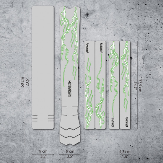 Sticker de cadre Eclair