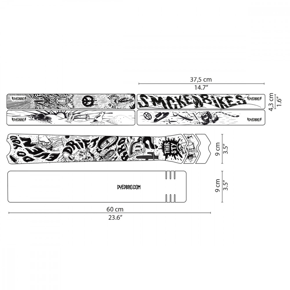 Sticker de cadre Fluor