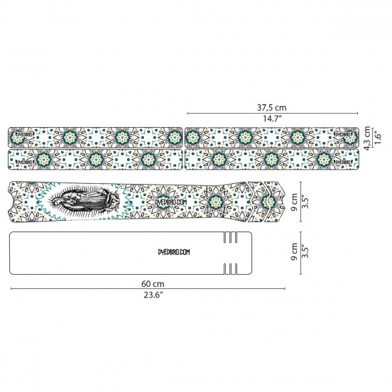 Sticker de cadre Guadalupe