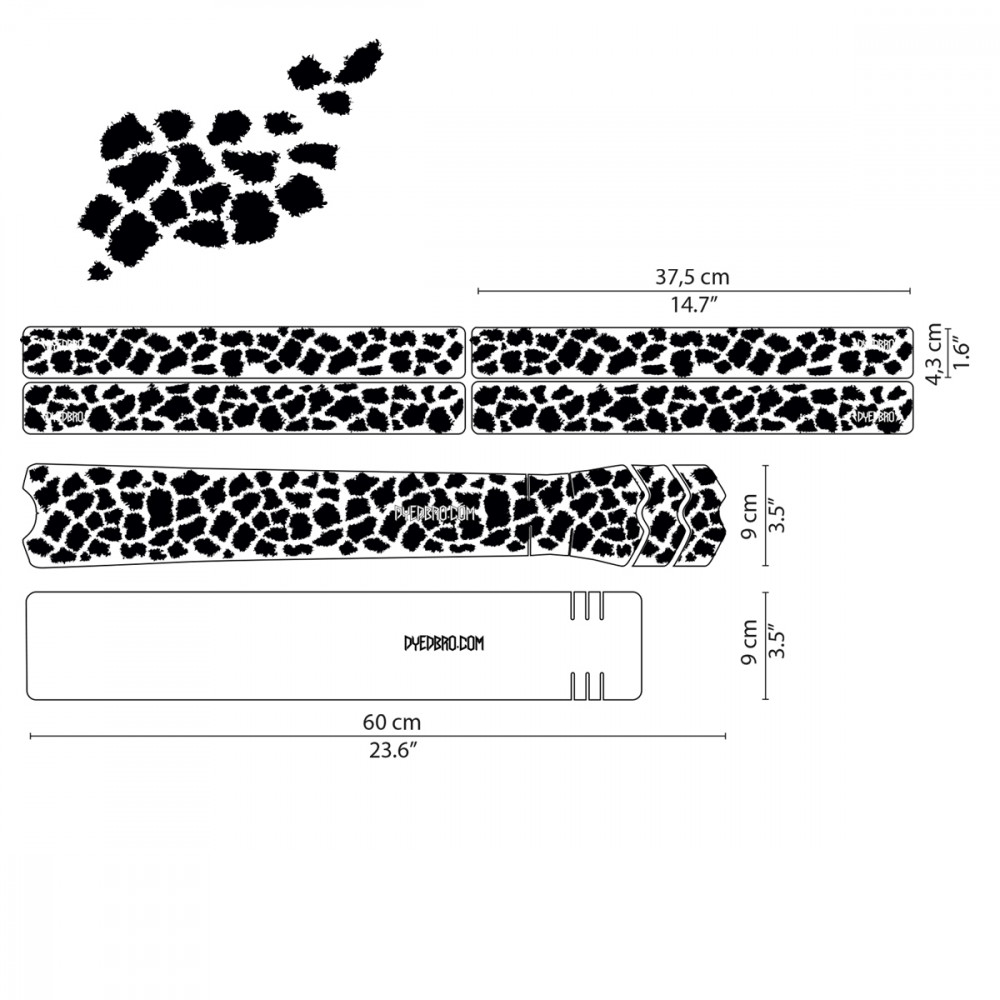 Sticker de cadre K Mack Animal Print