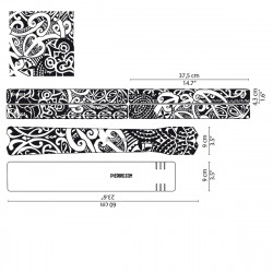 Sticker de cadre Maori