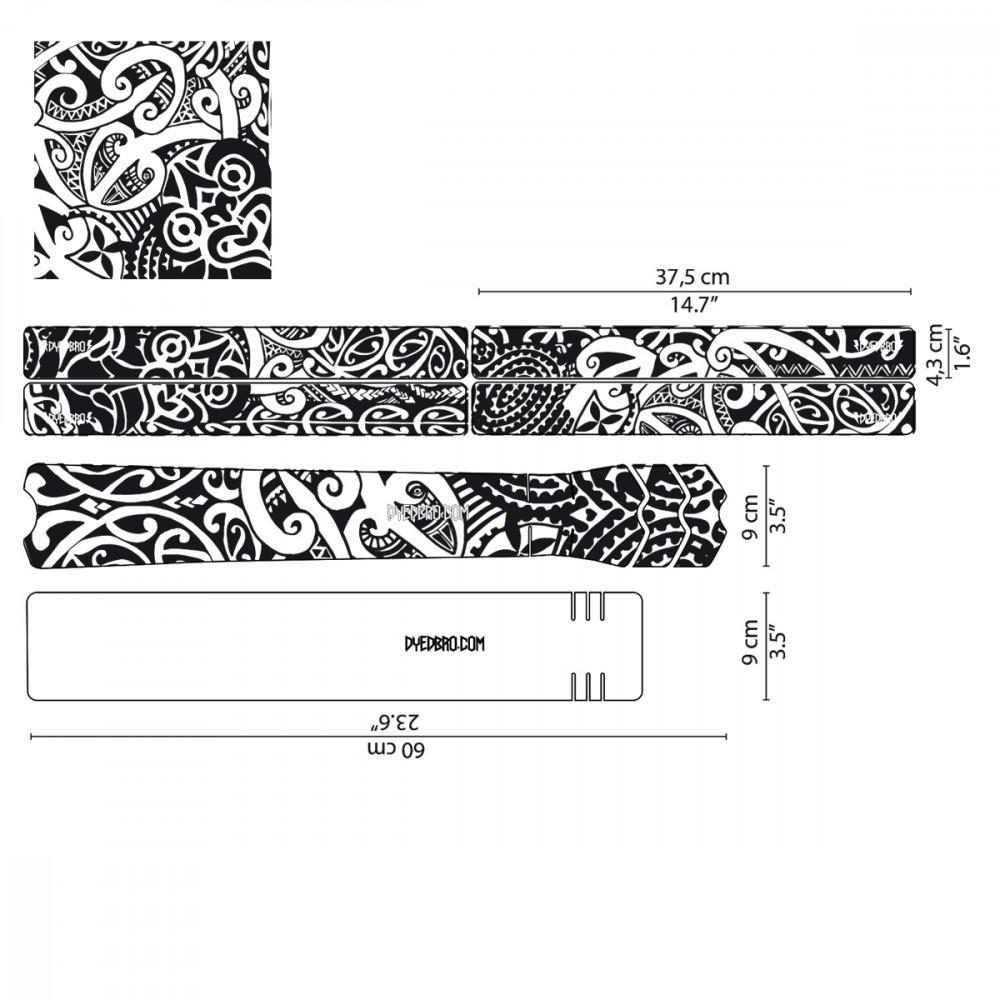 Sticker de cadre Maori