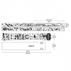 Sticker de cadre Pray for Stria