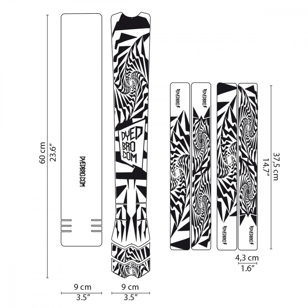 Sticker de cadre Psycho