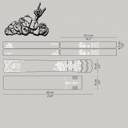 Sticker de cadre Ride or Die