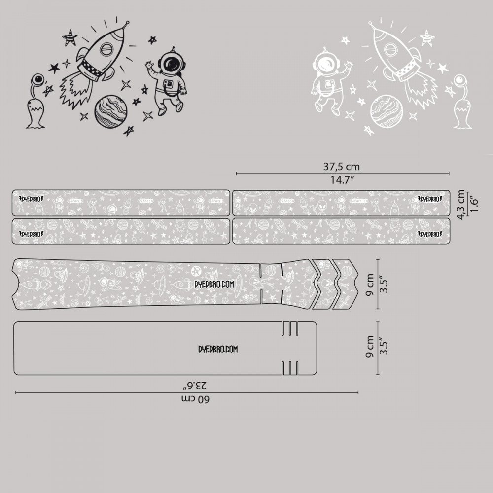 Sticker de cadre Space Trip