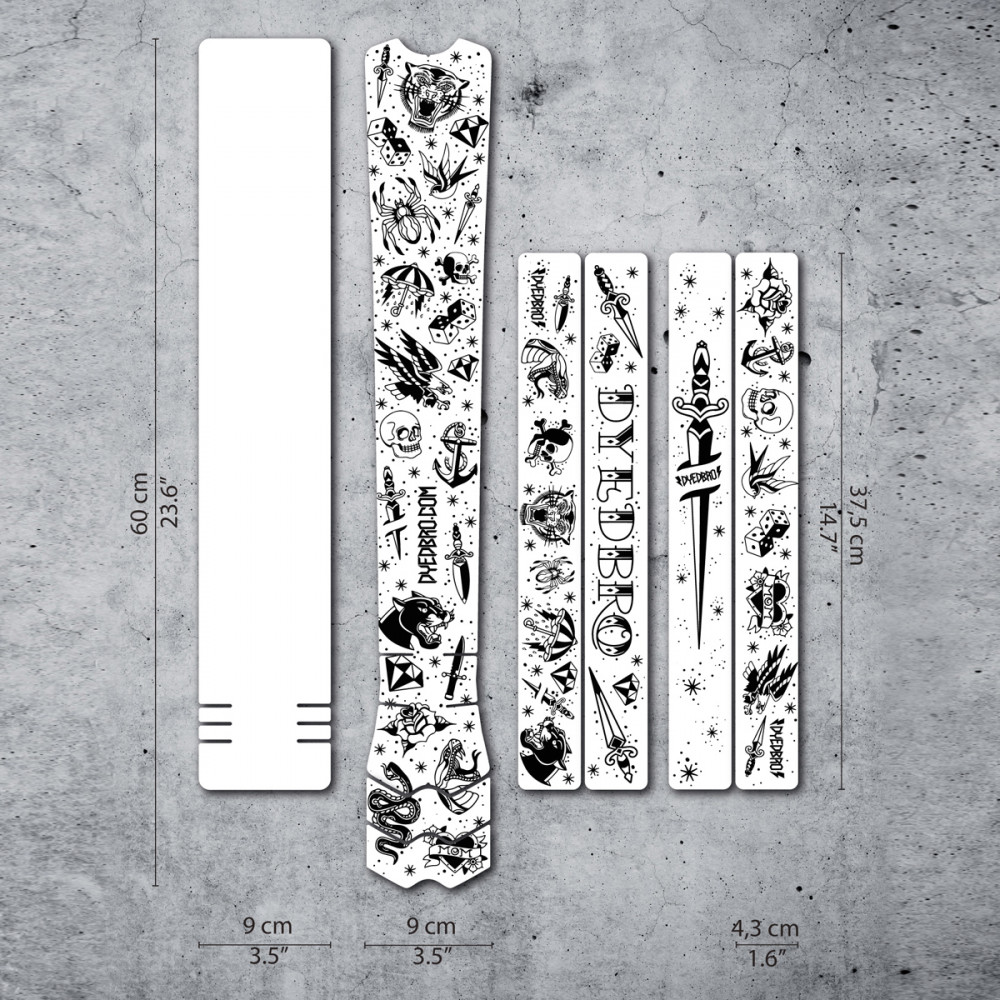 Sticker VTT DYEDBRO - Tattoo Old School