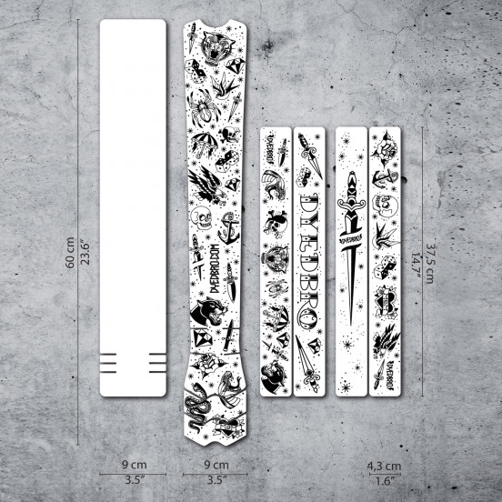 Sticker VTT DYEDBRO - Tattoo Old School