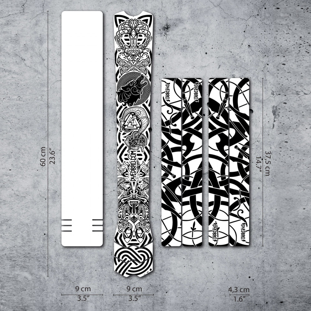 Sticker de cadre Viking White