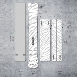 Sticker de cadre Zebra